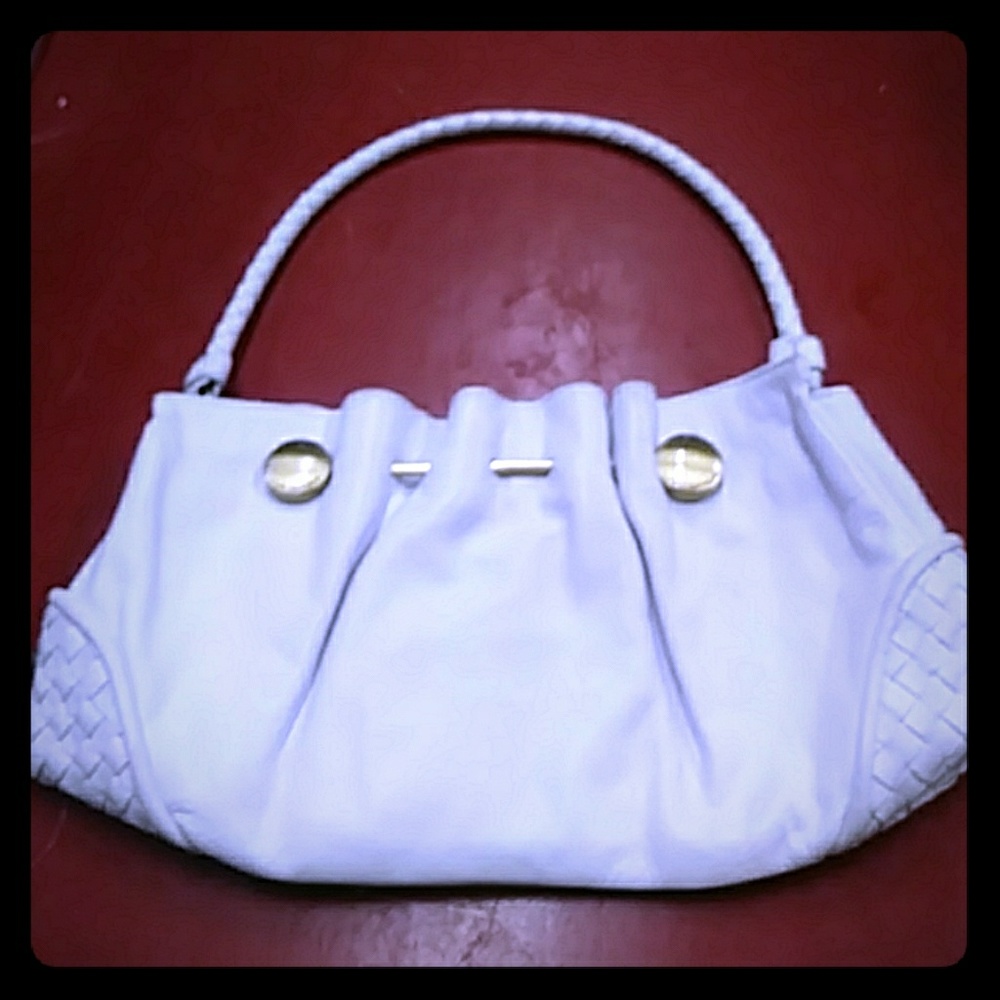 VIA SPIGA Wristlet LEATHER Purse Is 12 Across X 6 Tall Folded Up As In CoverShot